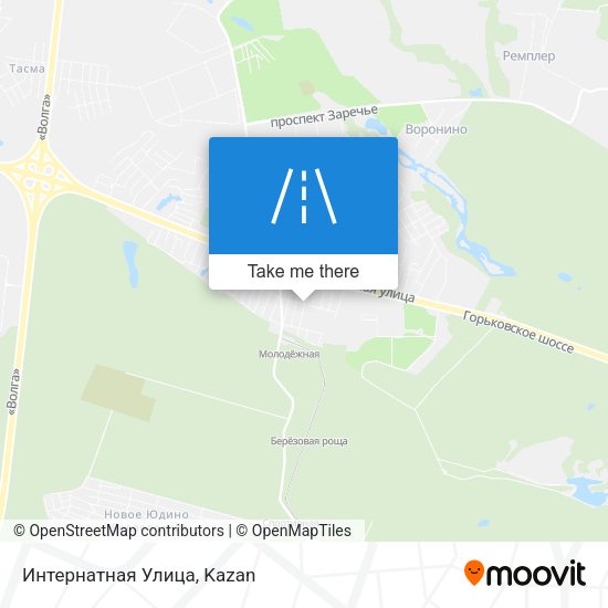 Интернатная Улица map