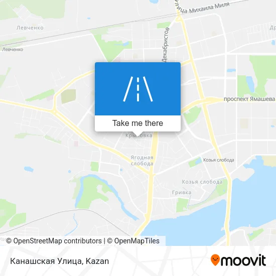 Канашская Улица map