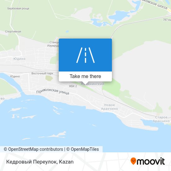 Кедровый Переулок map