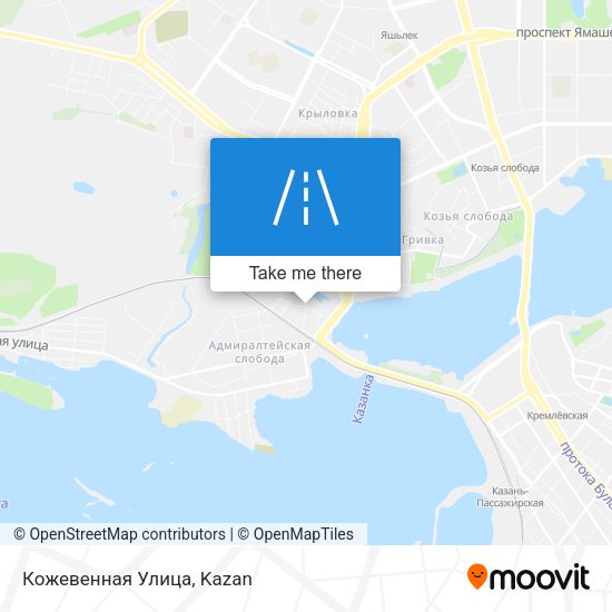 Кожевенная Улица map