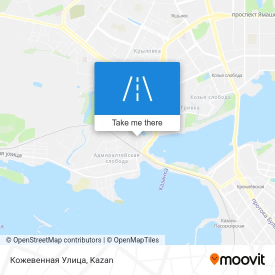 Кожевенная Улица map