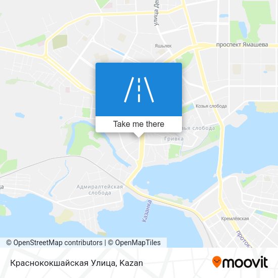 Краснококшайская Улица map