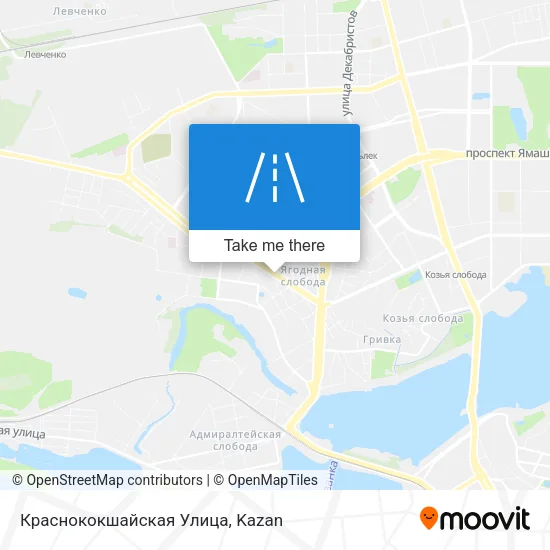 Краснококшайская Улица map