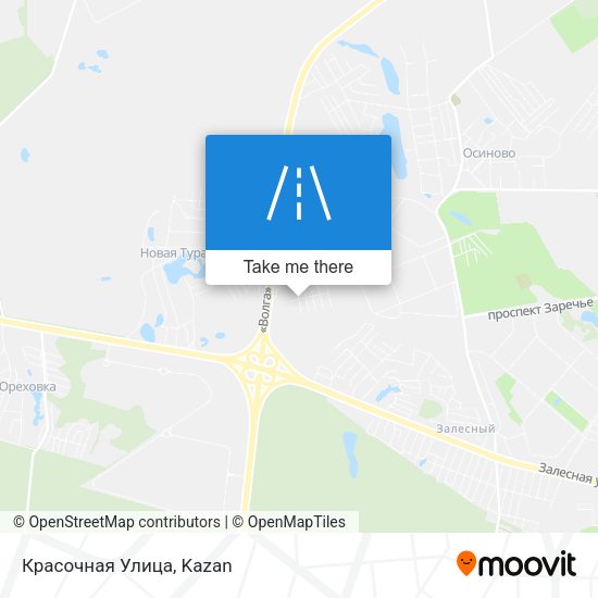 Красочная Улица map