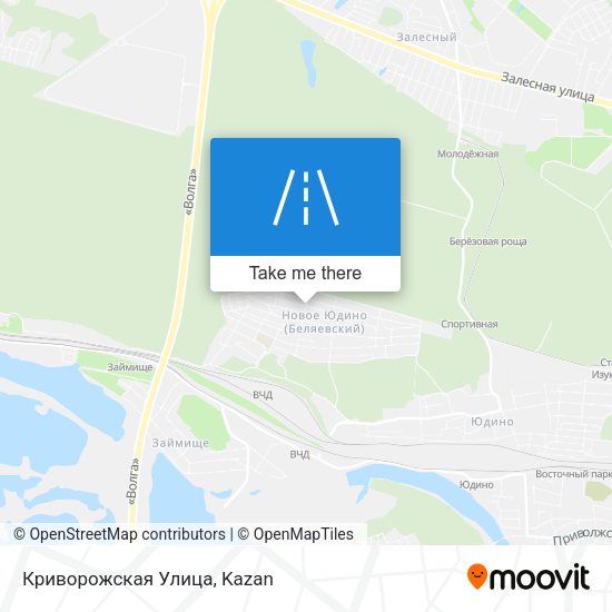 Криворожская Улица map