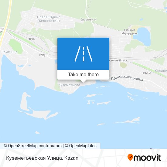 Куземетьевская Улица map