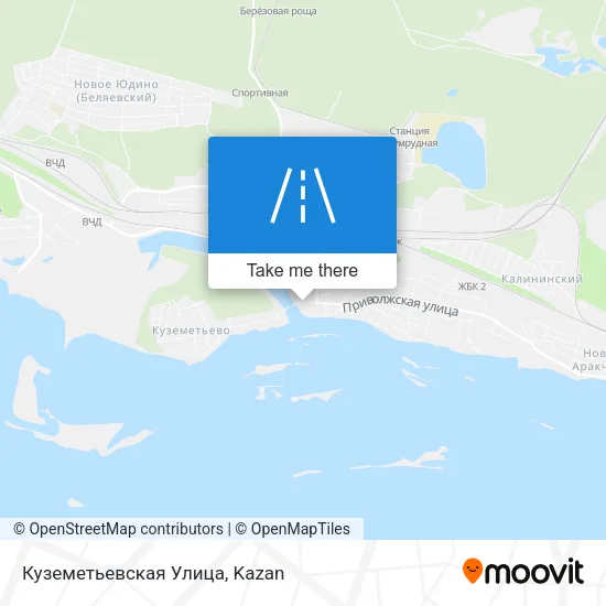 Куземетьевская Улица map