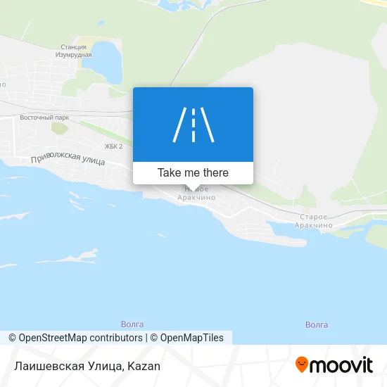 Лаишевская Улица map