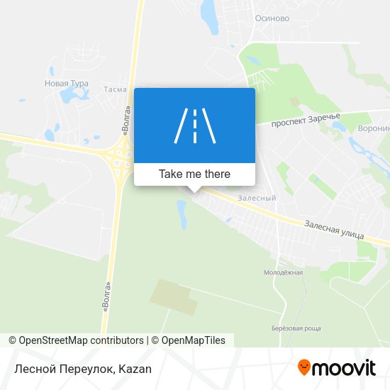 Лесной Переулок map