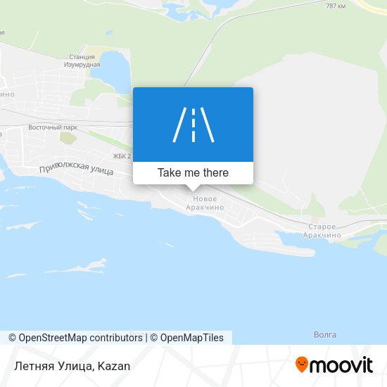 Летняя Улица map