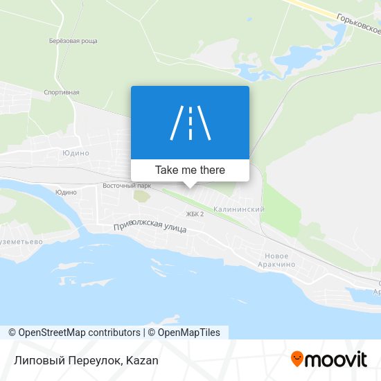 Липовый Переулок map