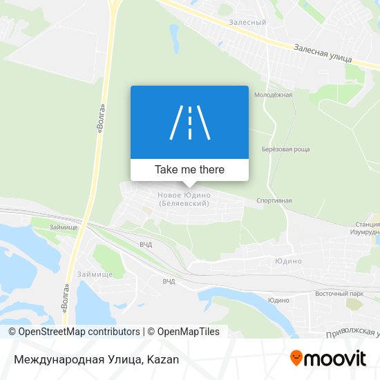 Международная Улица map