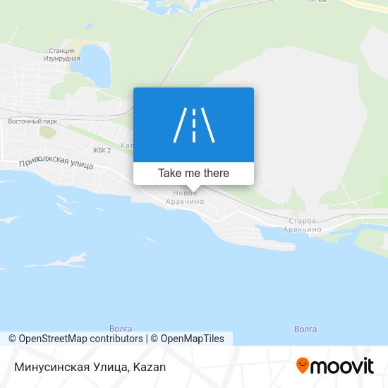 Минусинская Улица map