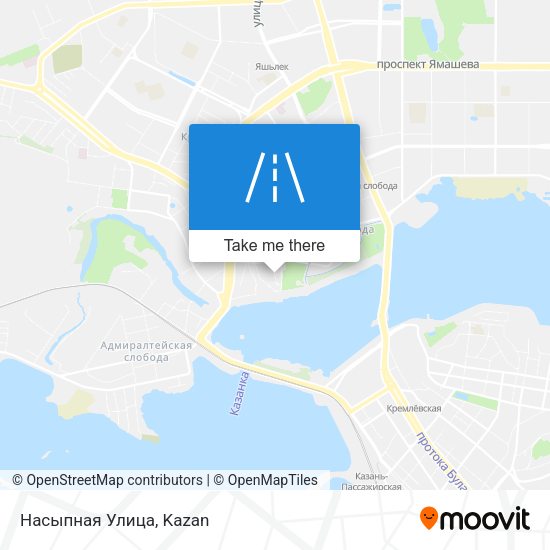 Насыпная Улица map