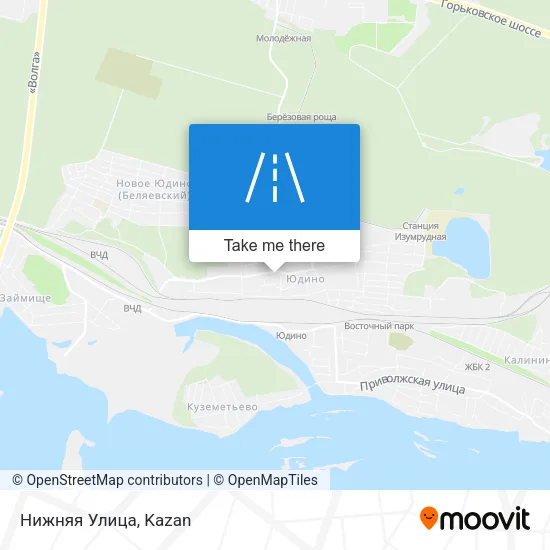 Нижняя Улица map