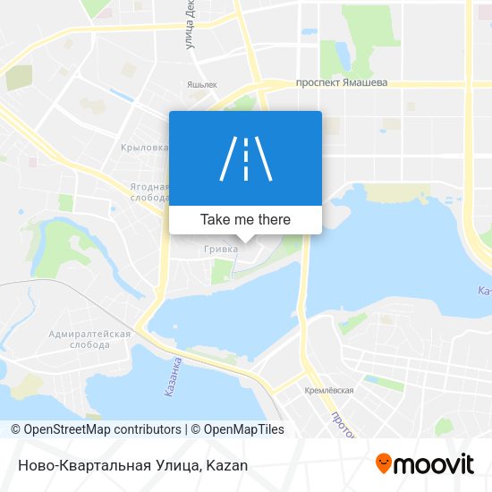 Ново-Квартальная Улица map