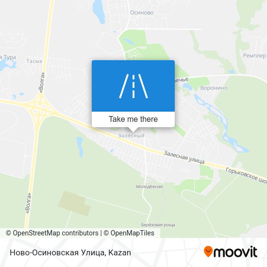 Ново-Осиновская Улица map