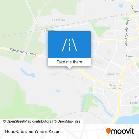 Ново-Светлая Улица map