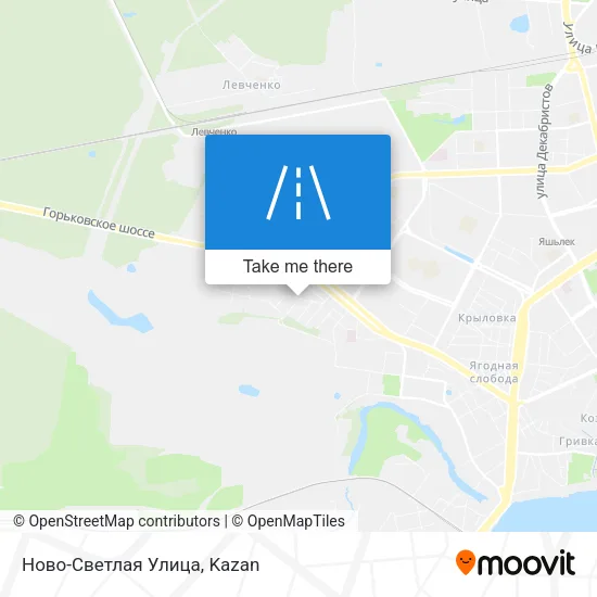 Ново-Светлая Улица map