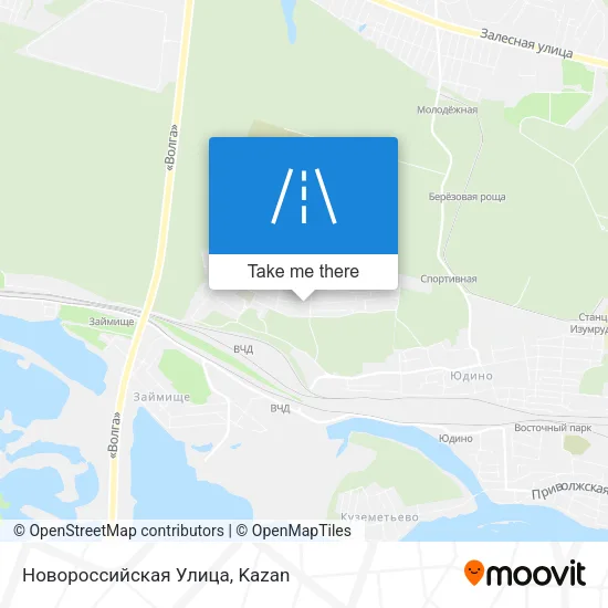 Новороссийская Улица map