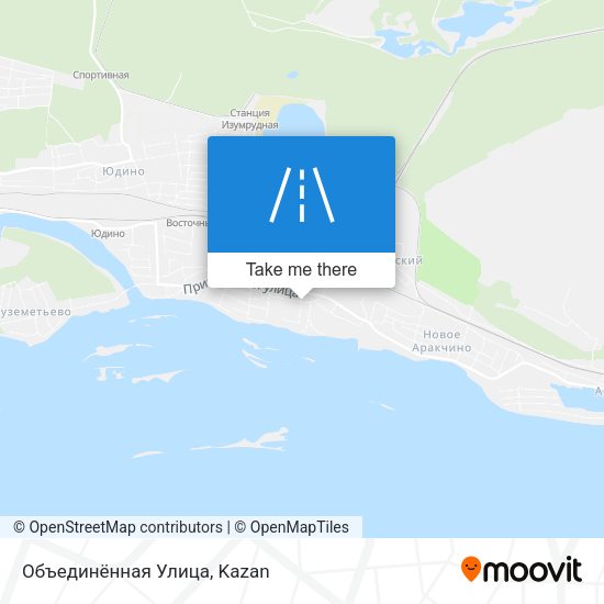 Объединённая Улица map
