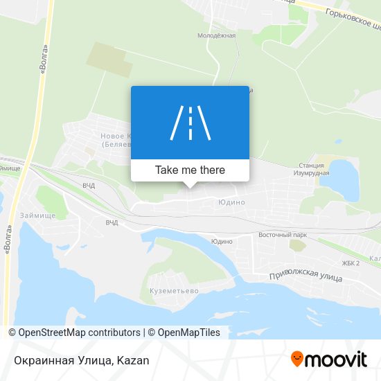 Окраинная Улица map