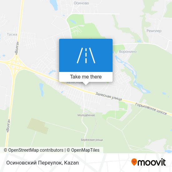 Осиновский Переулок map