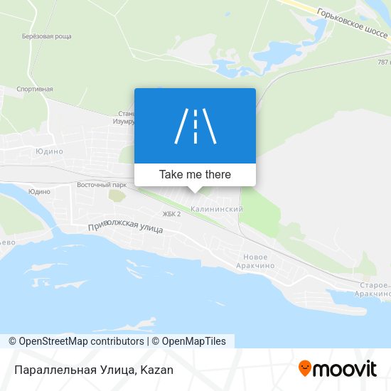Параллельная Улица map