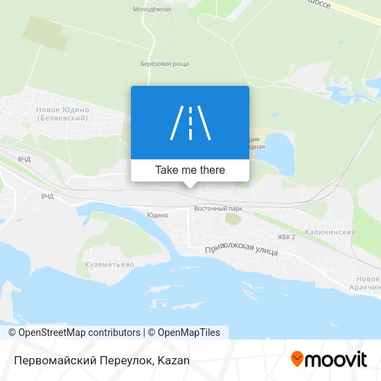 Первомайский Переулок map