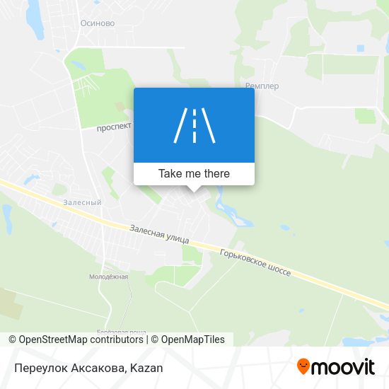 Переулок Аксакова map