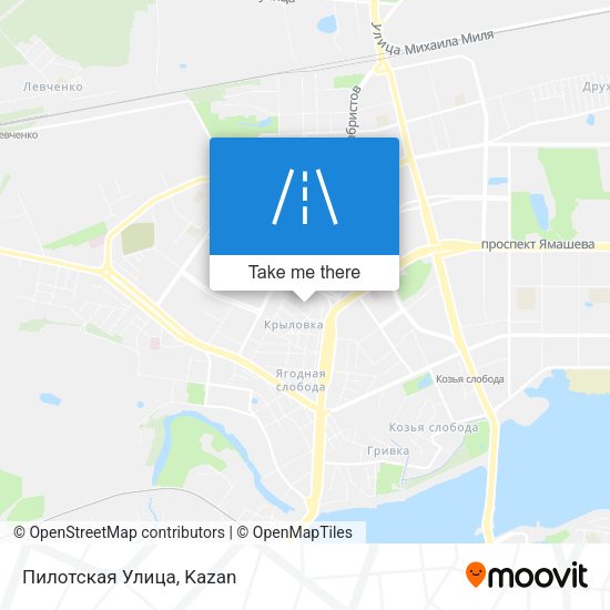 Пилотская Улица map