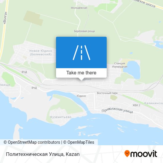 Политехническая Улица map
