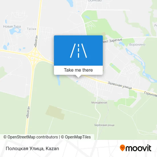 Полоцкая Улица map