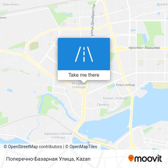 Поперечно-Базарная Улица map