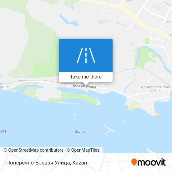 Поперечно-Боевая Улица map