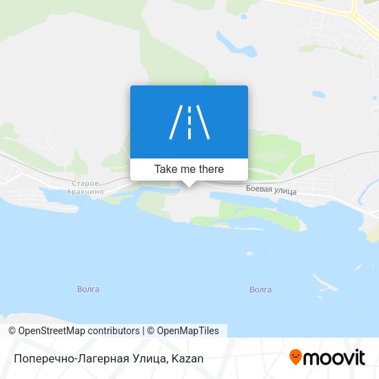 Поперечно-Лагерная Улица map
