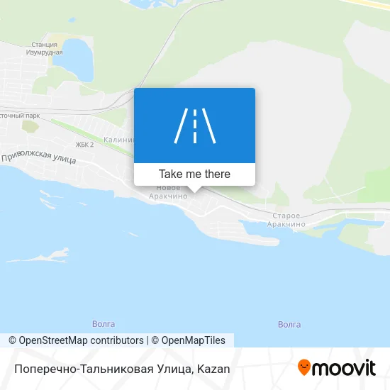 Поперечно-Тальниковая Улица map