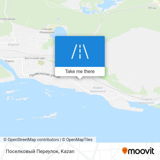 Поселковый Переулок map