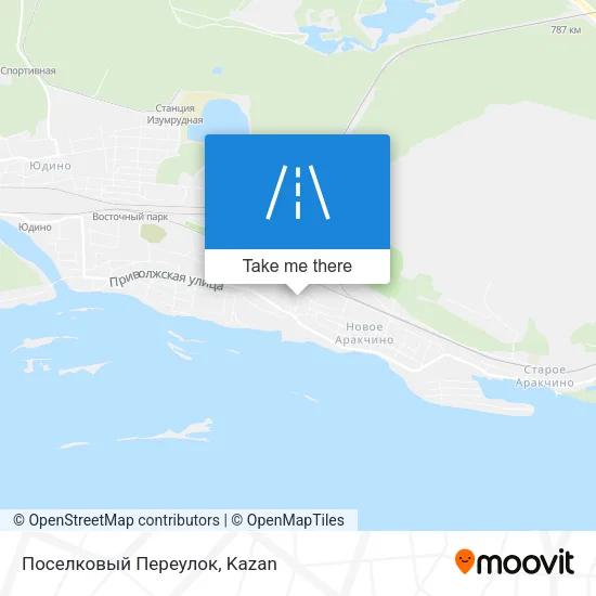 Поселковый Переулок map