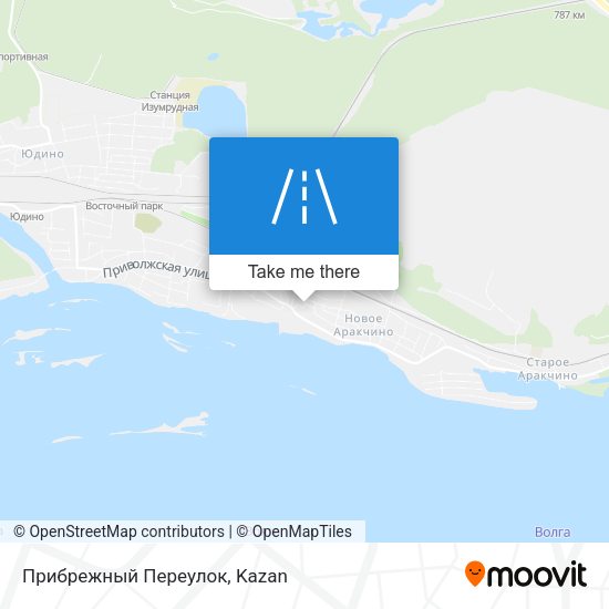 Прибрежный Переулок map