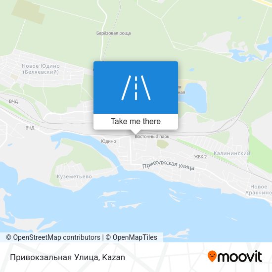 Привокзальная Улица map