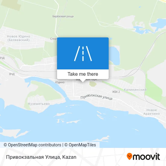 Привокзальная Улица map