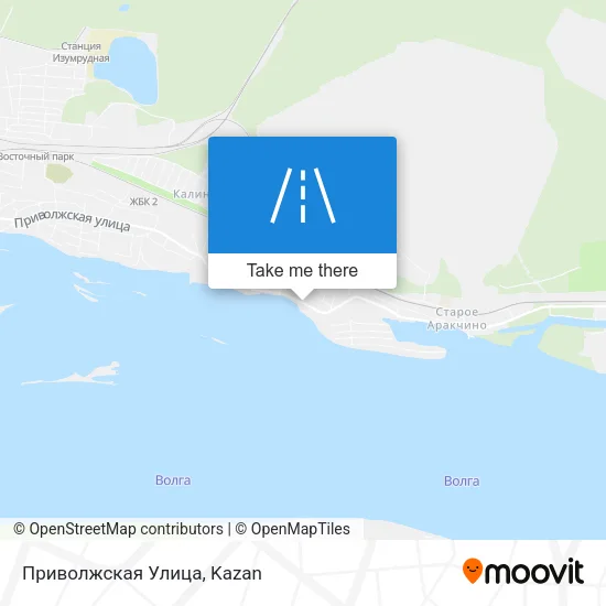Приволжская Улица map