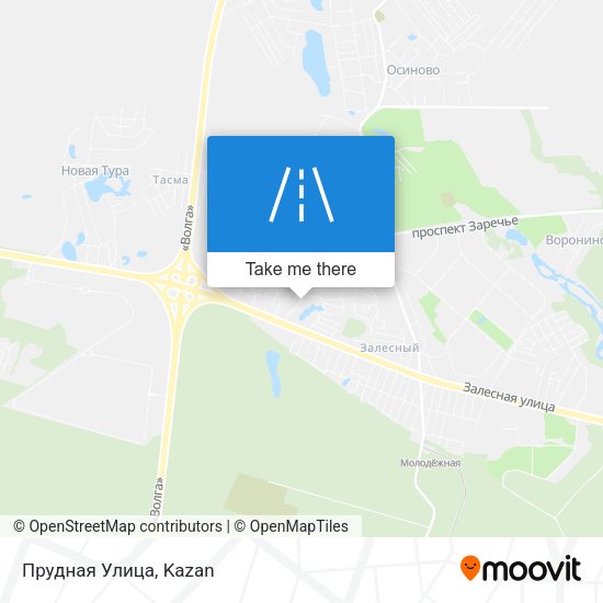 Прудная Улица map