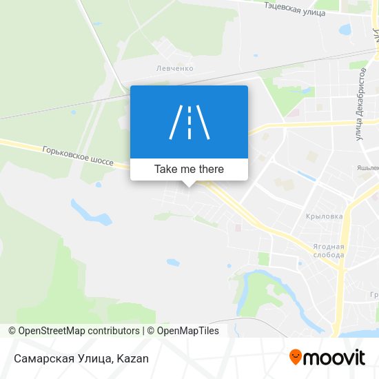 Самарская Улица map