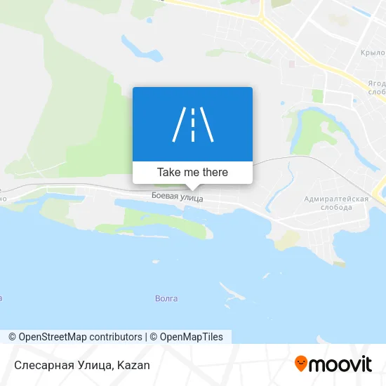 Слесарная Улица map
