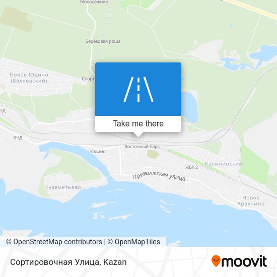 Сортировочная Улица map