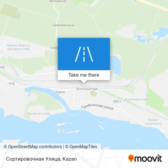 Сортировочная Улица map