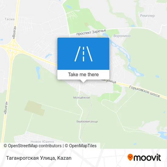 Таганрогская Улица map