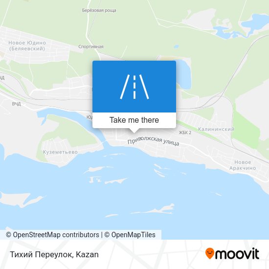 Тихий Переулок map